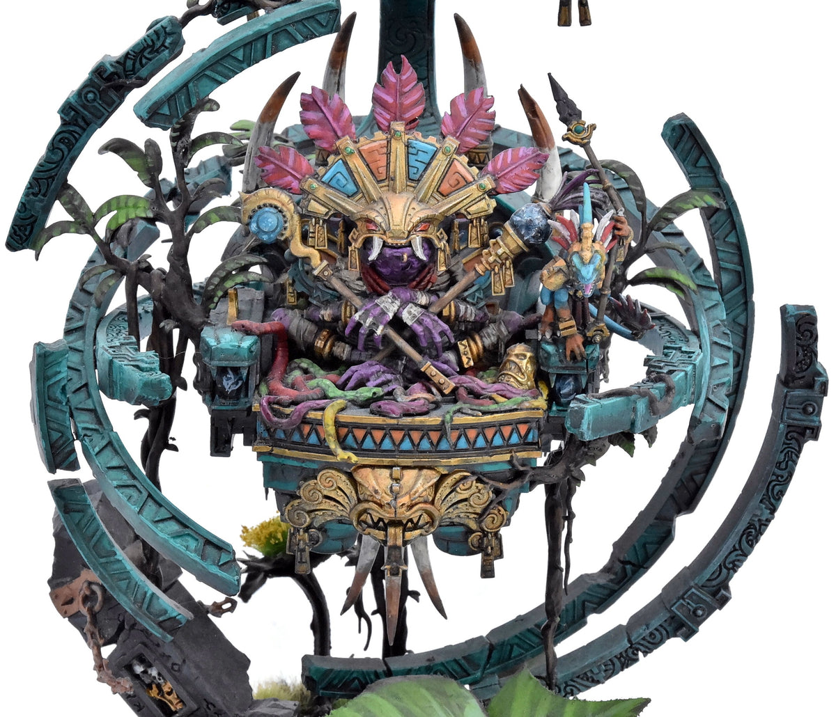 SERAPHON Lord Kroak #1 WELL PAINTED Warhammer Sigmar 6696