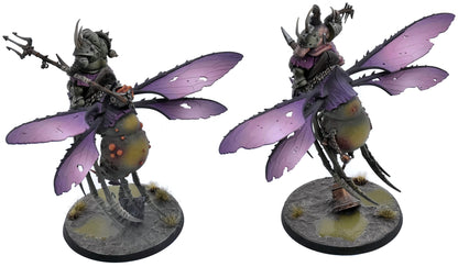 MAGGOTKIN OF NURGLE 2 Lord Of Affliction #1 WELL PAINTED INCOMPLETE Sigmar 9869