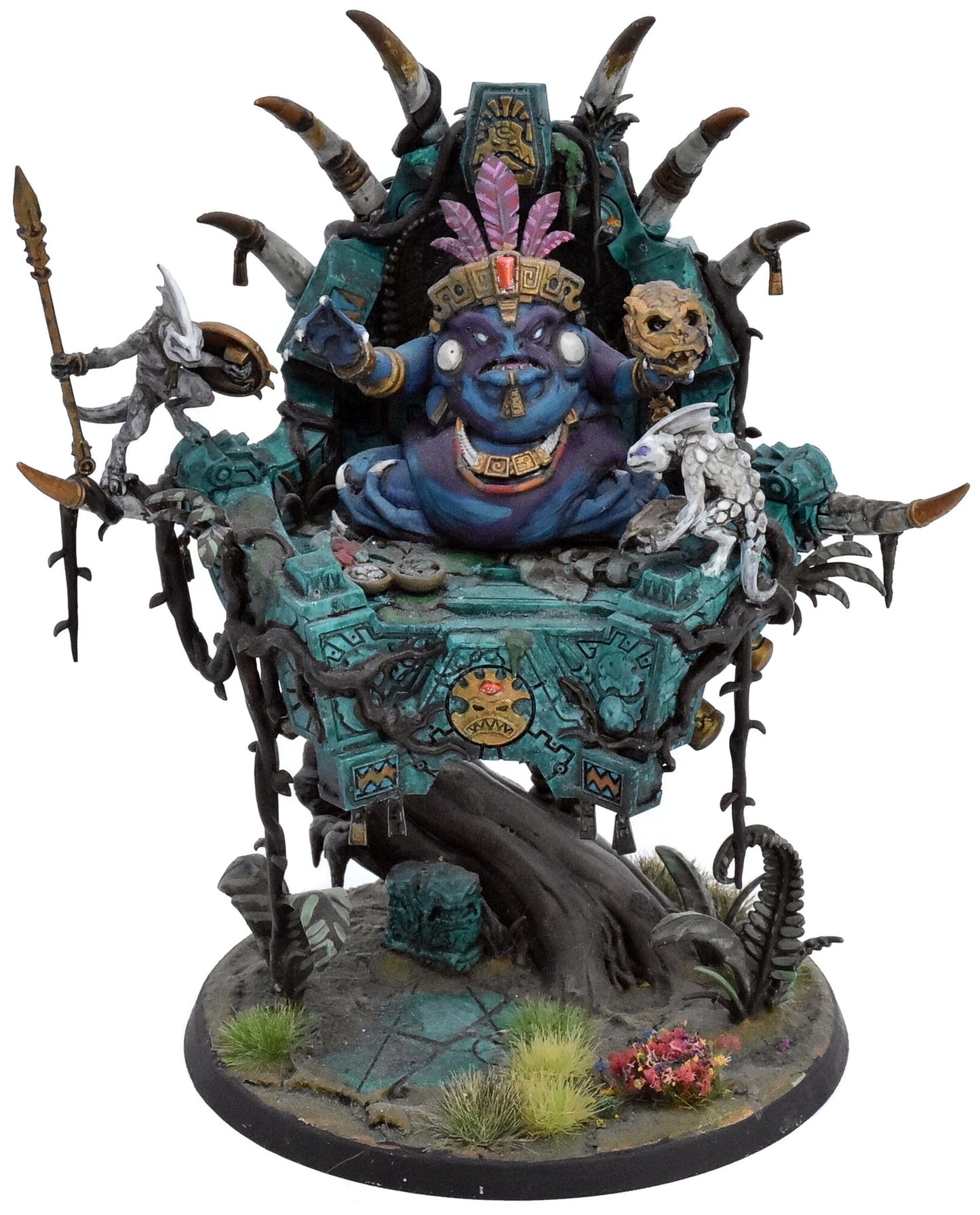 SERAPHON Slann Starmaster #1 WELL PAINTED Warhammer Sigmar 6702