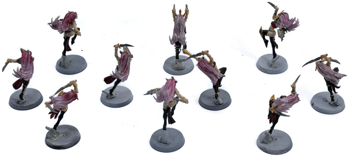 DAUGHTERS OF KHAINE 10 Witch Aelves #6 Warhammer Sigmar 9982