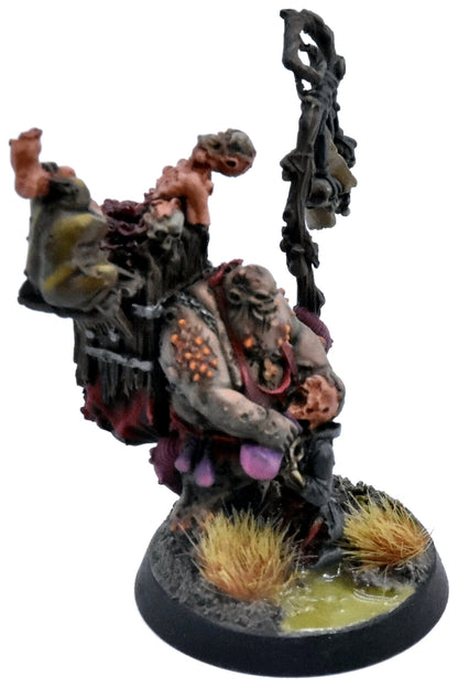 MAGGOTKIN OF NURGLE Festus The Leechlord #1 WELL PAINTED Warhammer Sigmar 9999