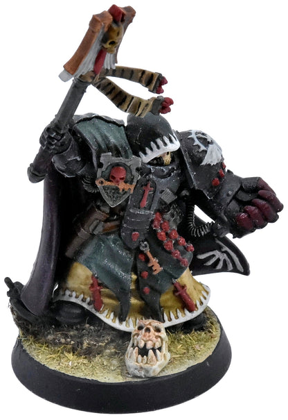 DARK ANGELS Interrogator Chaplain #1 WELL PAINTED Warhammer 40K 0001