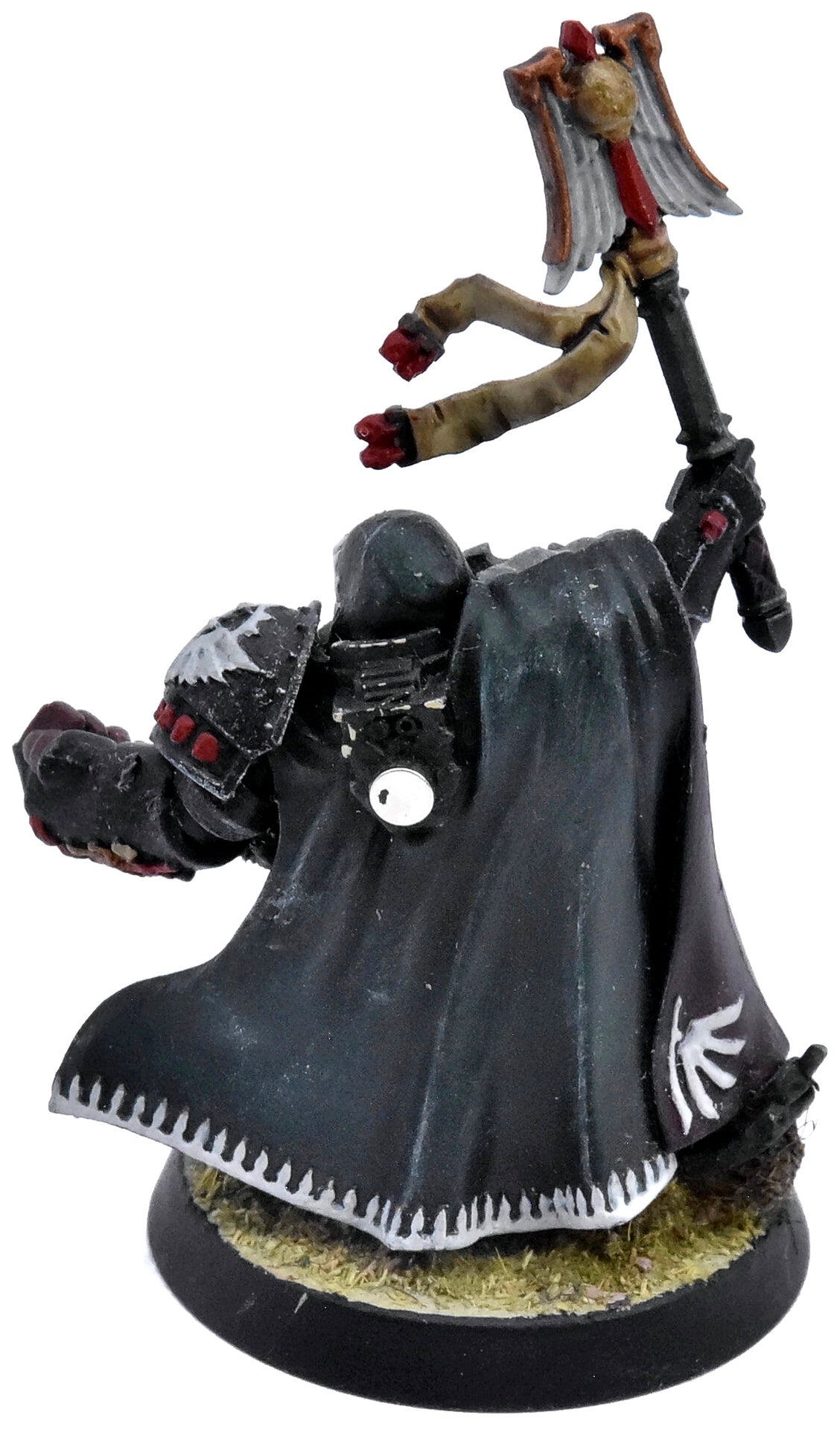 DARK ANGELS Interrogator Chaplain #1 WELL PAINTED Warhammer 40K 0001