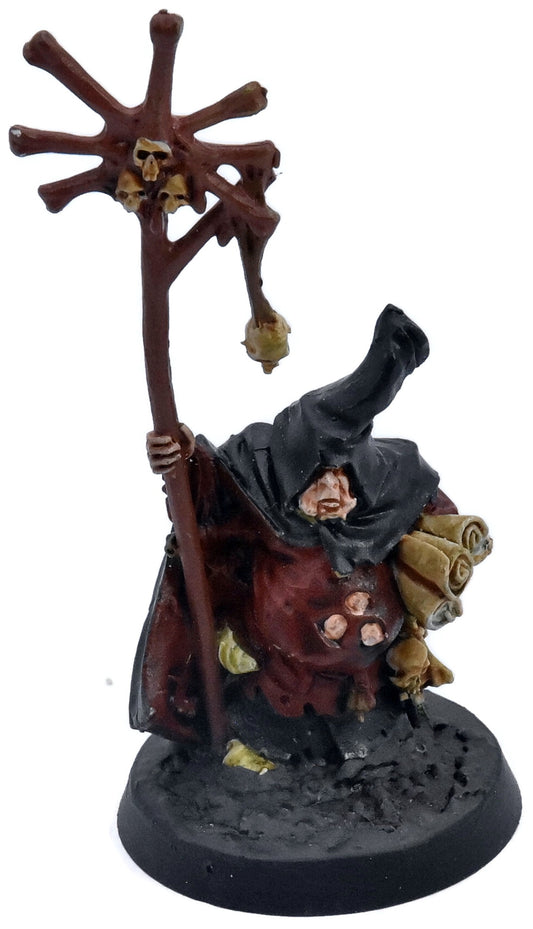 MAGGOTKIN OF NURGLE Rotbringer Sorcerer #1 METAL OOP Warhammer Sigmar 0049