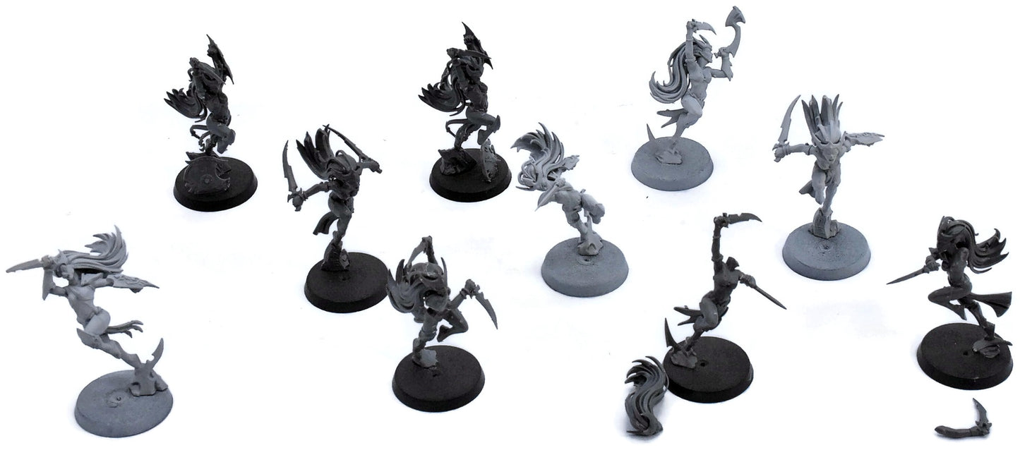 DAUGHTERS OF KHAINE 10 Witch Aelves #4 Warhammer Sigmar 0124