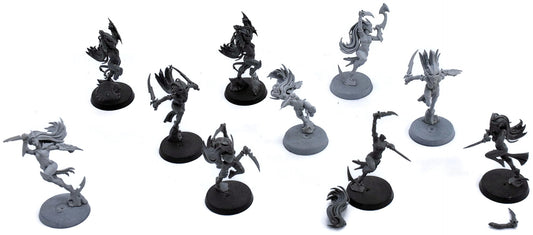 DAUGHTERS OF KHAINE 10 Witch Aelves #4 Warhammer Sigmar 0124