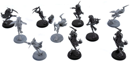 DAUGHTERS OF KHAINE 10 Witch Aelves #4 Warhammer Sigmar 0124