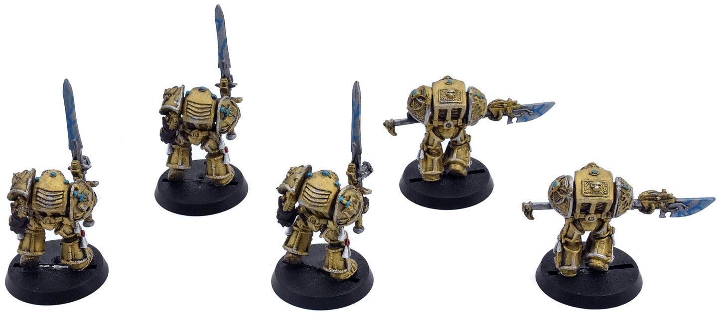 GREY KNIGHTS 5 Classic Terminators #1 METAL Warhammer 40K 0131 Rogue Trader