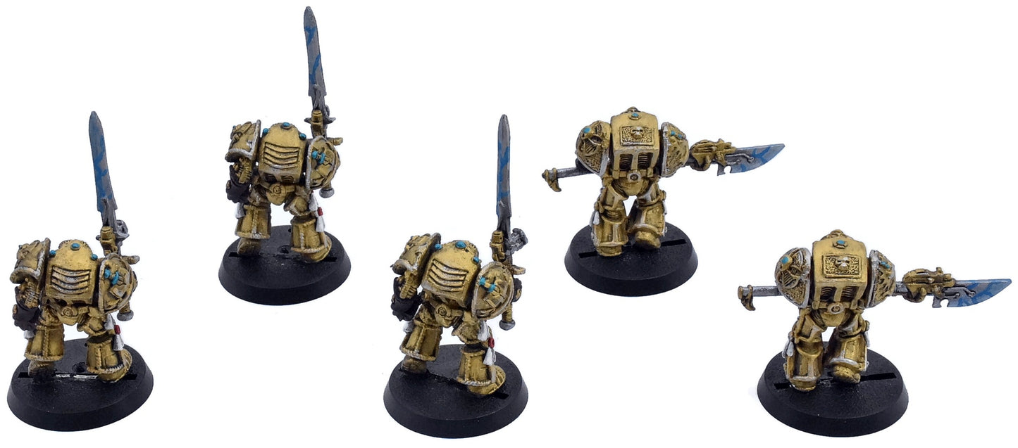 GREY KNIGHTS 5 Classic Terminators #1 METAL Warhammer 40K 0131 Rogue Trader