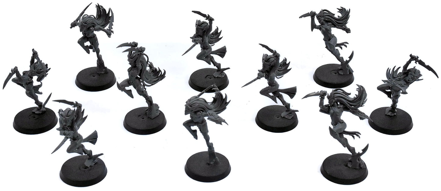 DAUGHTERS OF KHAINE 10 Witch Aelves #3 Warhammer Sigmar 0162
