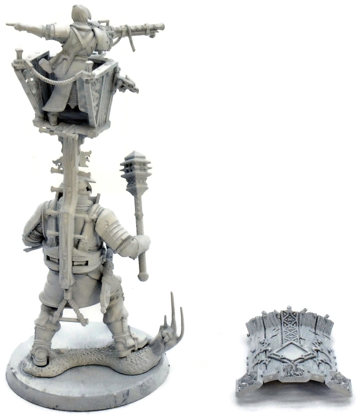 CITIES OF SIGMAR Fusil-Major On Ogor Warhulk #1 Warhammer Sigmar 5632