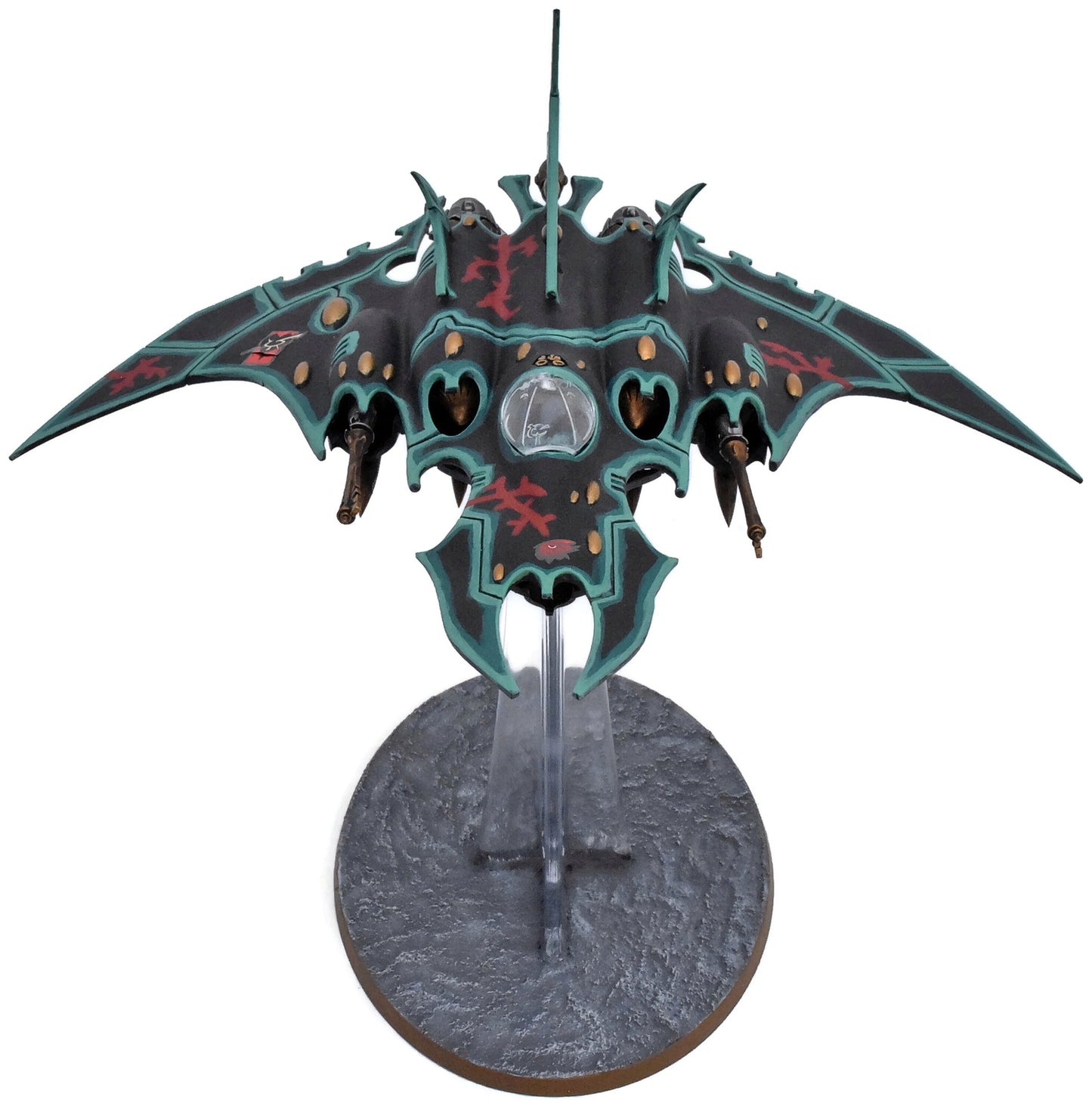 DRUKHARI Razorwing Jetfighter #1 WELL PAINTED Warhammer 40K 6955
