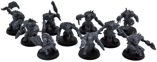 ORKS 10 Beast Snagga Boyz #1 Warhammer 40K 0315