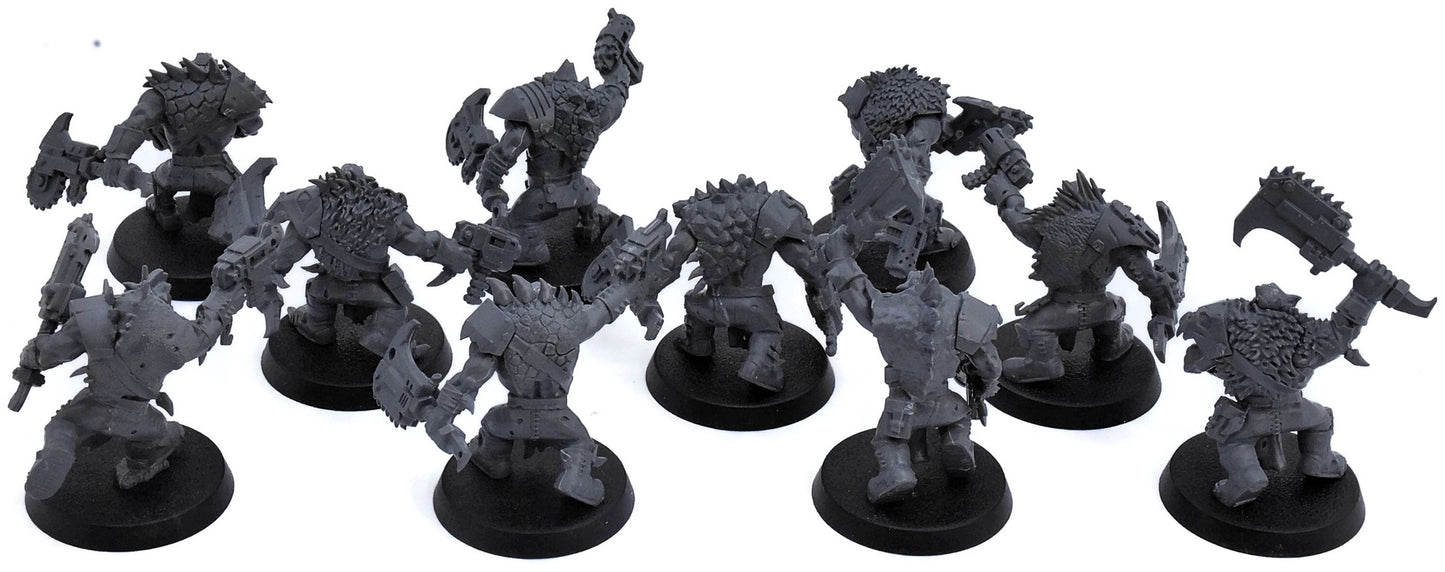 ORKS 10 Beast Snagga Boyz #1 Warhammer 40K 0315