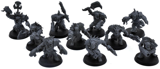 ORKS 10 Beast Snagga Boyz #2 Warhammer 40K 0322