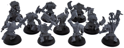 ORKS 10 Beast Snagga Boyz #2 Warhammer 40K 0322