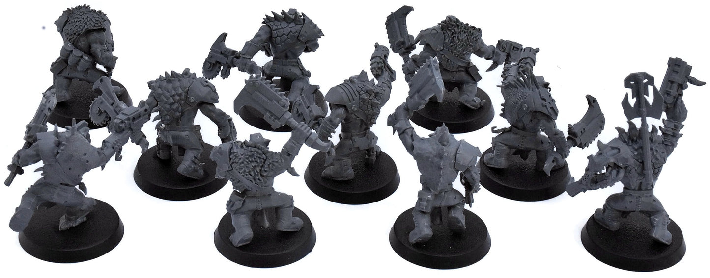 ORKS 10 Beast Snagga Boyz #2 Warhammer 40K 0322