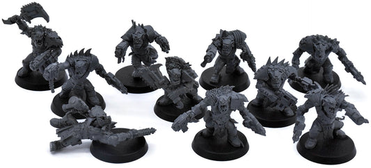 ORKS 10 Beast Snagga Boyz #3 Warhammer 40K 0339
