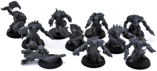ORKS 10 Beast Snagga Boyz #3 Warhammer 40K 0339