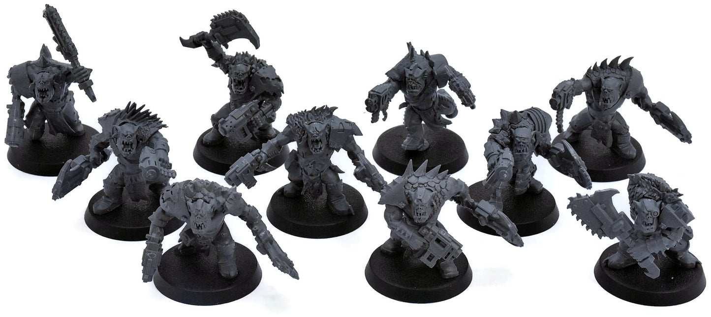 ORKS 10 Beast Snagga Boyz #4 Warhammer 40K 0346