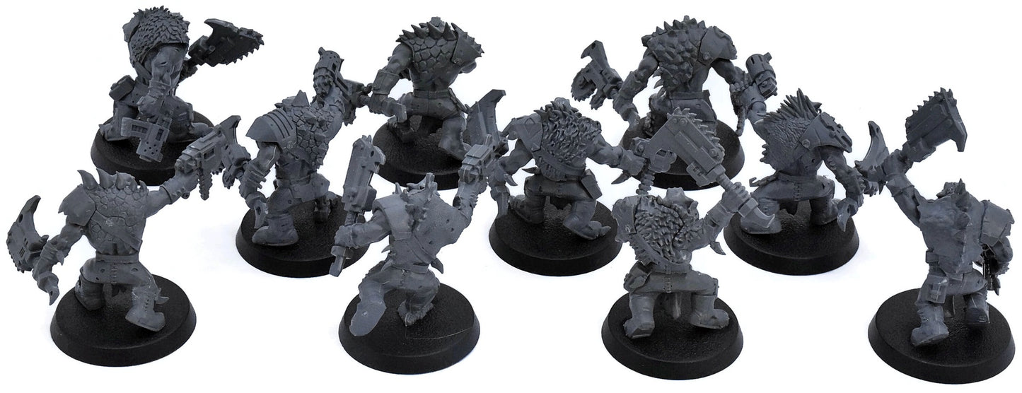 ORKS 10 Beast Snagga Boyz #4 Warhammer 40K 0346