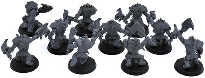 ORKS 10 Beast Snagga Boyz #4 Warhammer 40K 0346