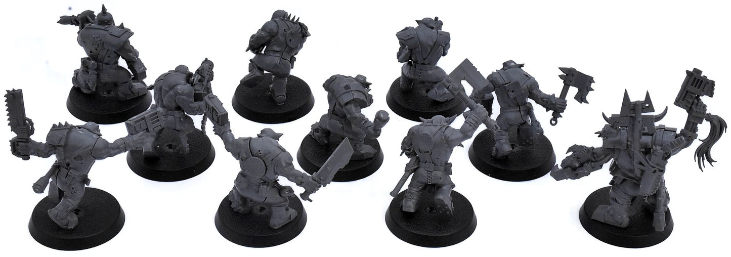 ORKS 10 Ork Boyz #1 Warhammer 40K 0353
