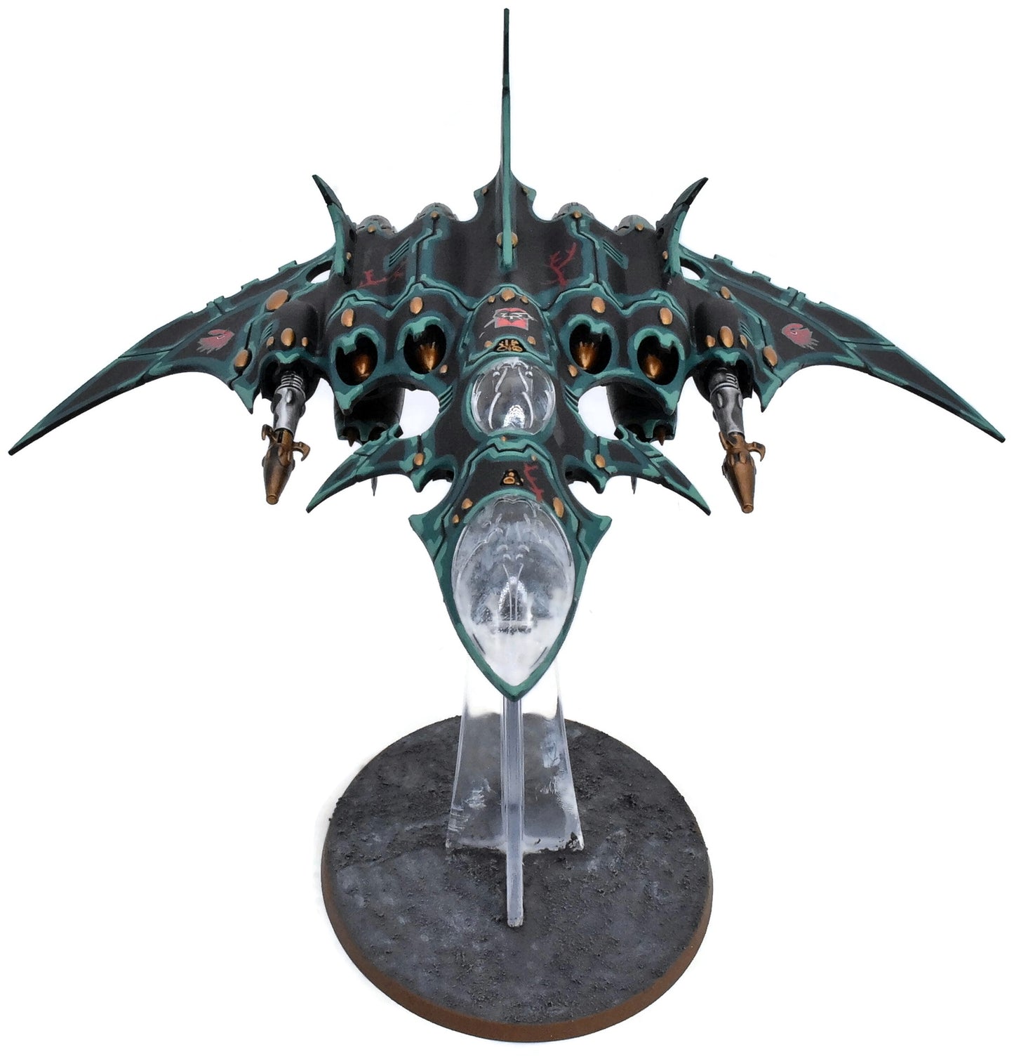 DRUKHARI Voidraven Bomber #1 WELL PAINTED Warhammer 40K 6986