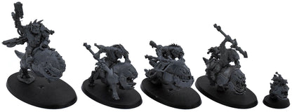 ORKS 4 Squighog Boyz #1 Warhammer 40K 0384