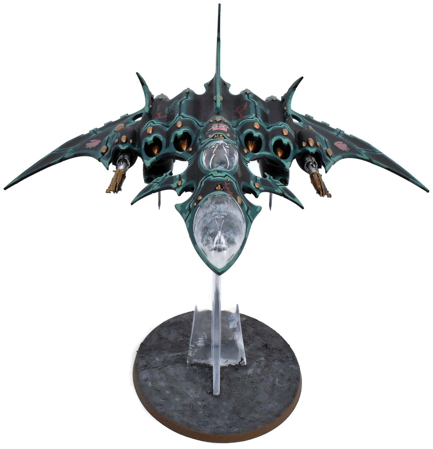 DRUKHARI Voidraven Bomber #1 WELL PAINTED Warhammer 40K 6986