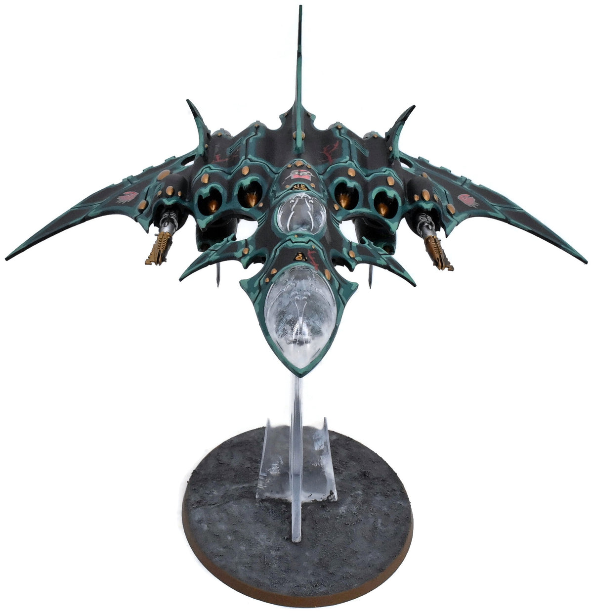 DRUKHARI Voidraven Bomber #1 WELL PAINTED Warhammer 40K 6986