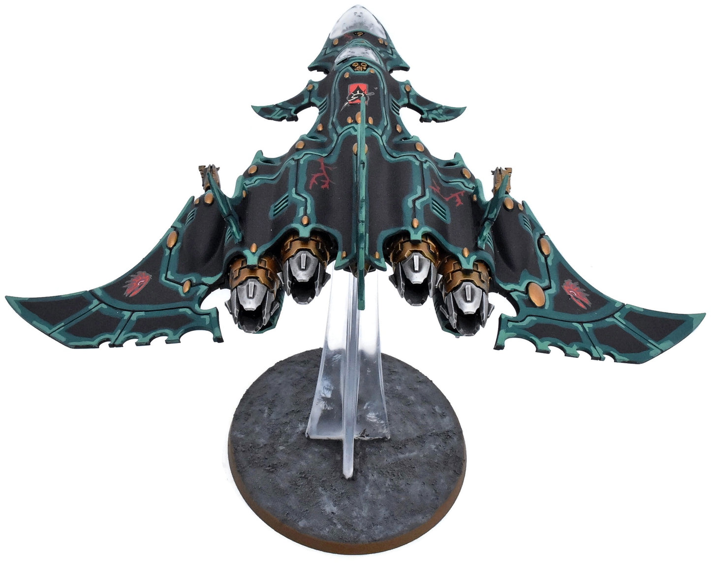 DRUKHARI Voidraven Bomber #1 WELL PAINTED Warhammer 40K 6986