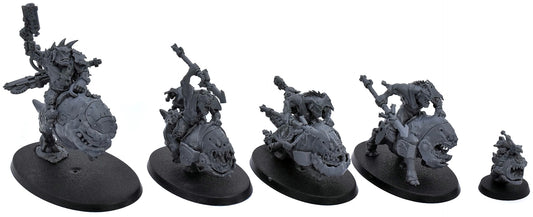 ORKS 4 Squighog Boyz #2 Warhammer 40K 0391