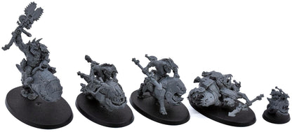 ORKS 4 Squighog Boyz #3 Warhammer 40K 0407