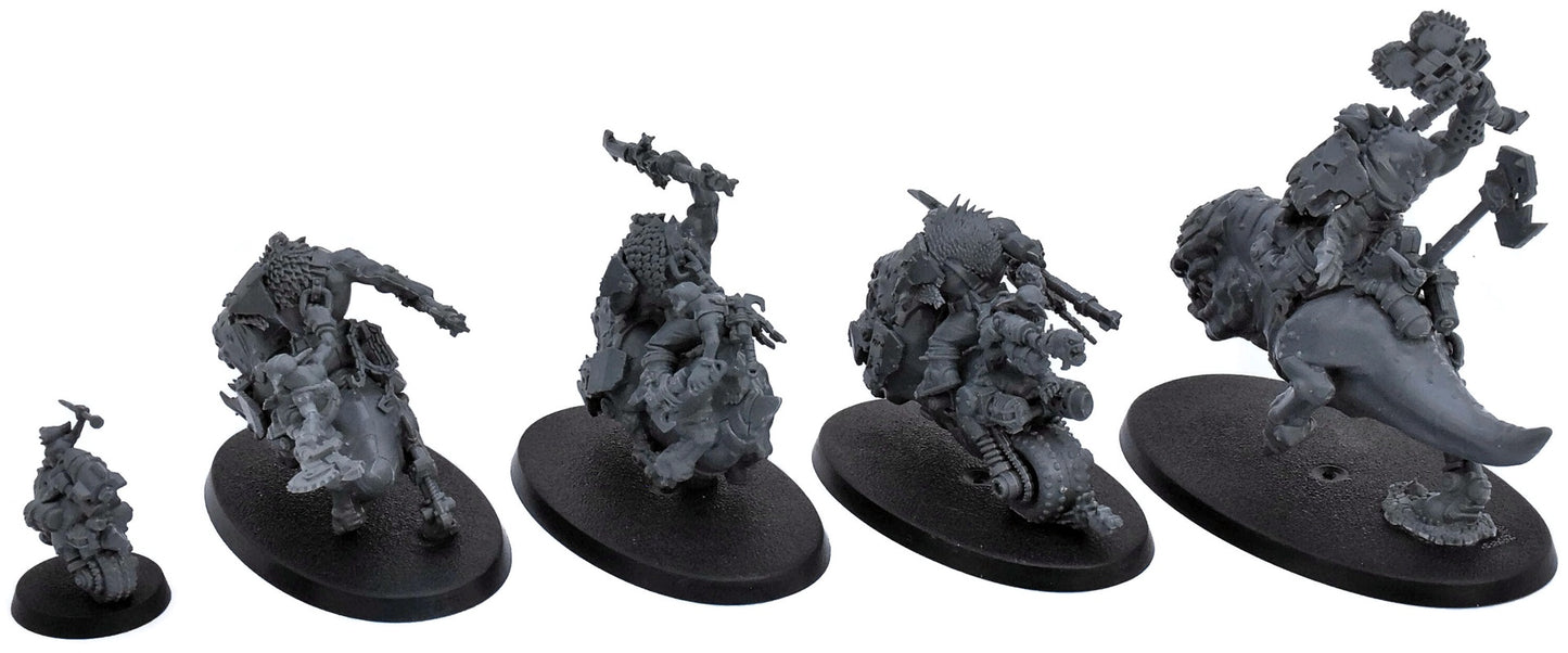 ORKS 4 Squighog Boyz #4 Warhammer 40K 0414