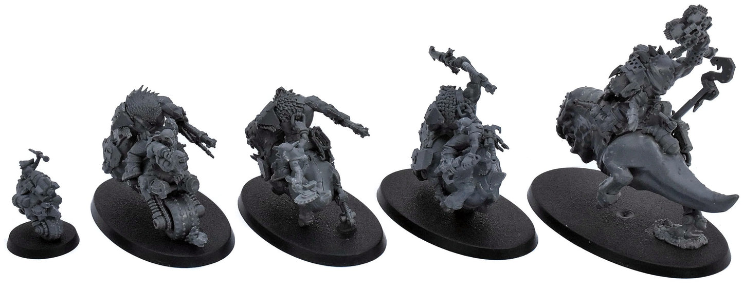 ORKS 4 Squighog Boyz #5 Warhammer 40K 0421