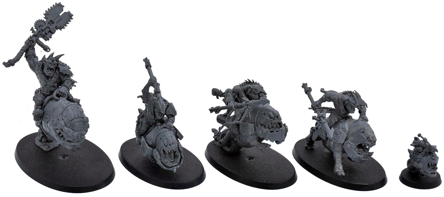 ORKS 4 Squighog Boyz #6 Warhammer 40K 0438