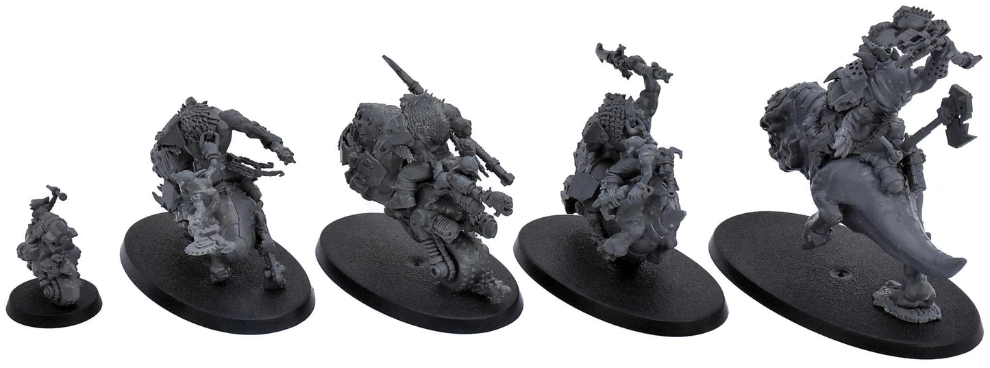 ORKS 4 Squighog Boyz #6 Warhammer 40K 0438