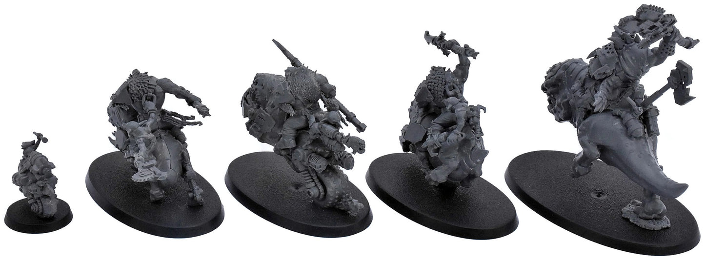 ORKS 4 Squighog Boyz #6 Warhammer 40K 0438