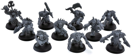 ORKS 10 Beast Snagga Boyz #6 Warhammer 40K 0452