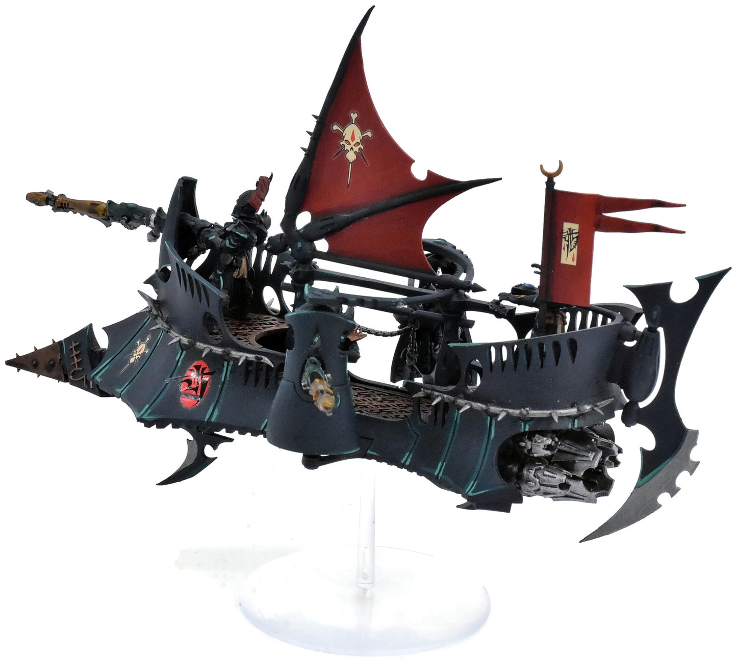 DRUKHARI Ravager #2 WELL PAINTED Warhammer 40K 7068