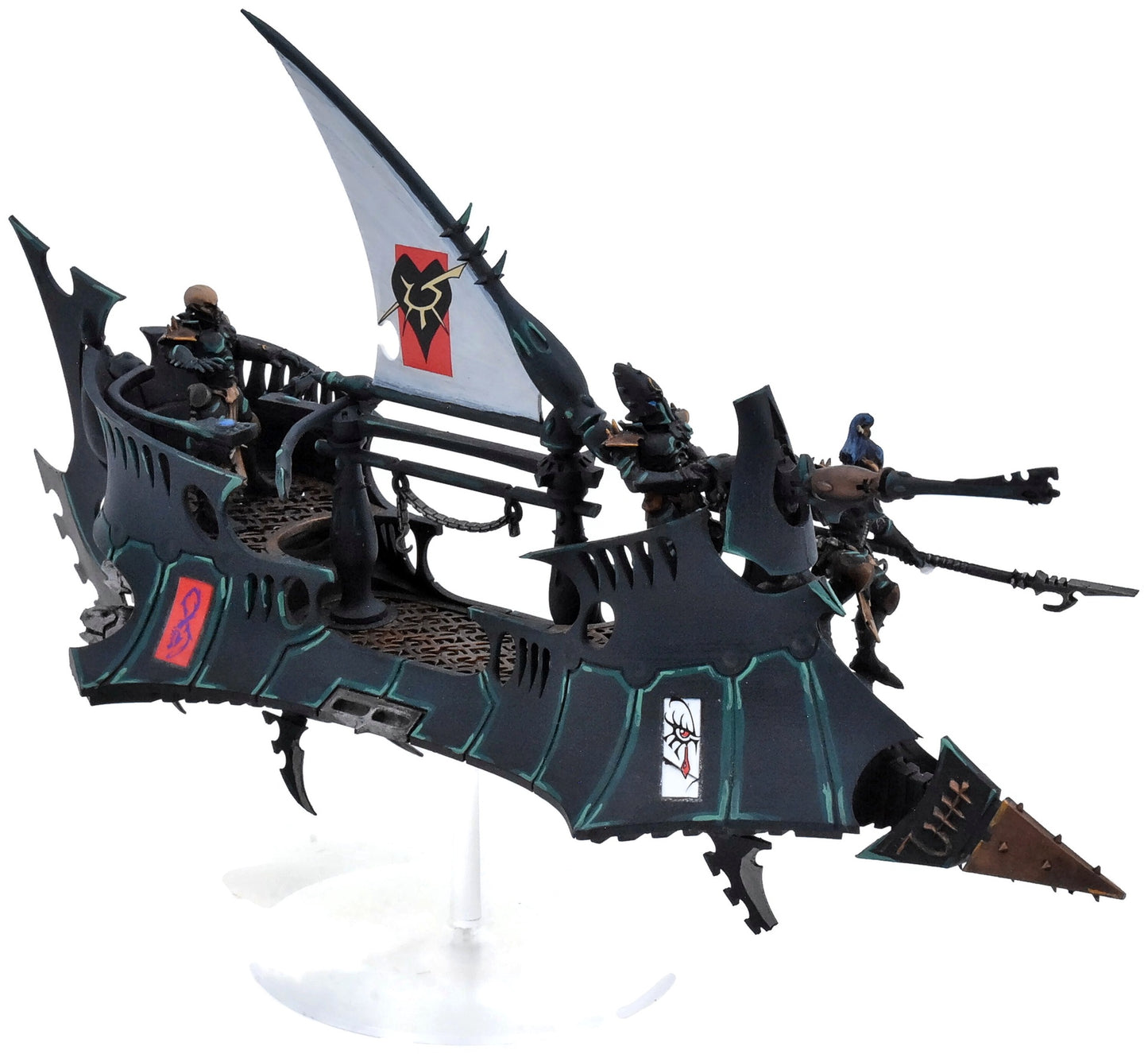 DRUKHARI Drukhari Raider #1 WELL PAINTED Warhammer 40K 7075