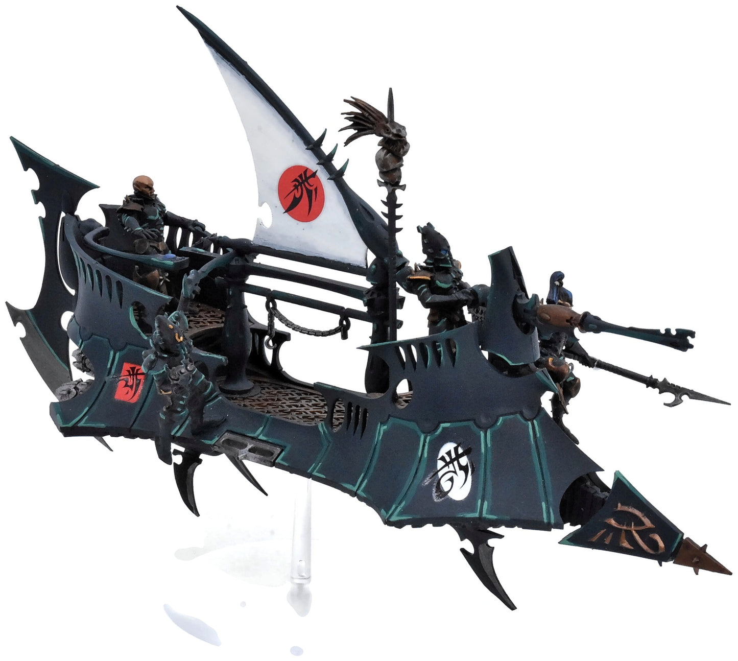 DRUKHARI Drukhari Raider #2 WELL PAINTED Warhammer 40K 7082