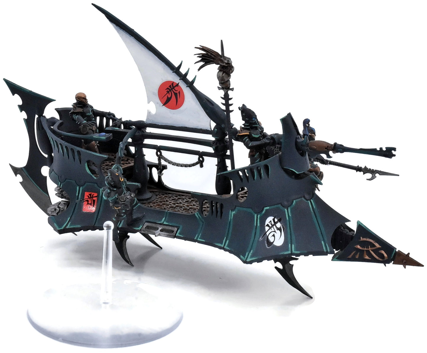 DRUKHARI Drukhari Raider #2 WELL PAINTED Warhammer 40K 7082
