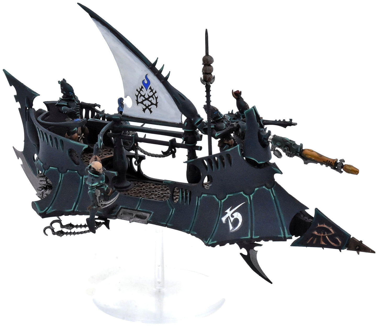 DRUKHARI Drukhari Raider #3 WELL PAINTED Warhammer 40K 7099