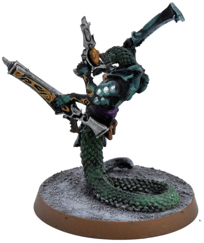 DRUKHARI Sslyth #1 WELL PAINTED finecast Warhammer 40K 7129