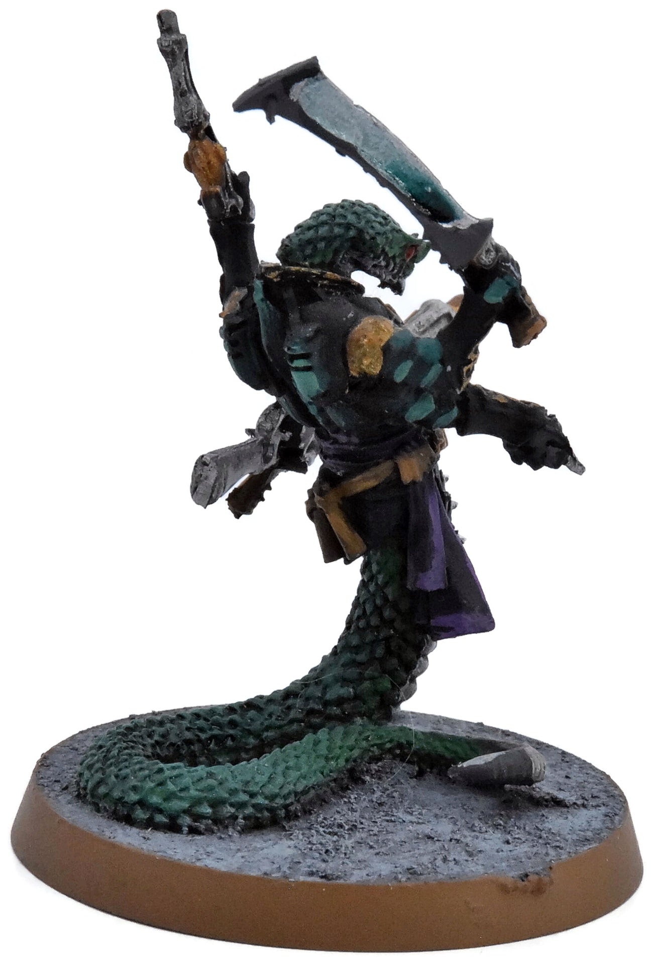 DRUKHARI Sslyth #2 WELL PAINTED finecast Warhammer 40K 7136