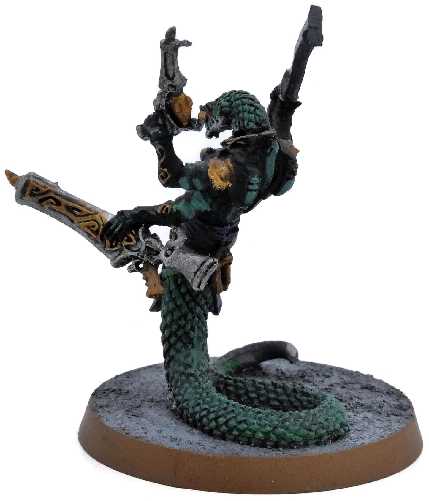 DRUKHARI Sslyth #2 WELL PAINTED finecast Warhammer 40K 7136