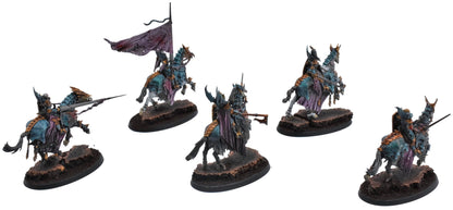 SOULBLIGHT GRAVELORDS 5 Blood Knights #1 PRO PAINTED Warhammer Sigmar 0674