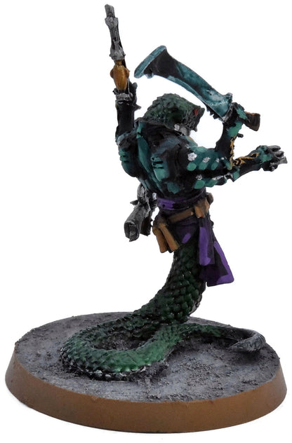 DRUKHARI Sslyth #4 WELL PAINTED finecast Warhammer 40K 7150